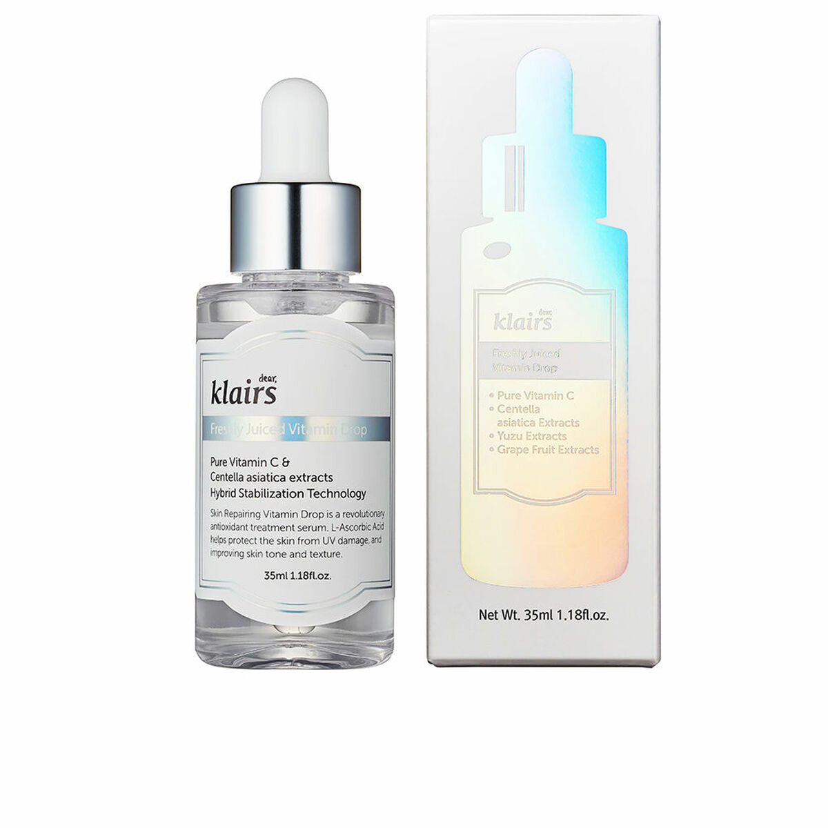 Antioxidant Serum Klairs Freshly Juiced 35 ml - Schoonheid, Huidverzorging - Klairs