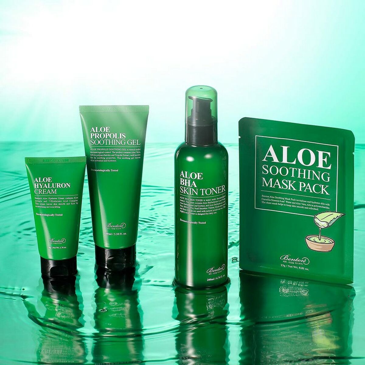 Hydraterende Gezichtscrème Benton Aloe Hyaluron 50 g - Schoonheid, Huidverzorging - Benton