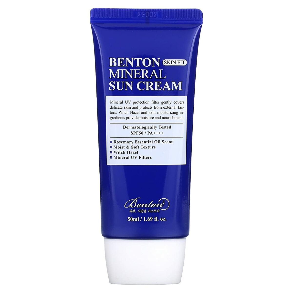 Gezichtszonnecrème Benton Skin Fit Spf 50+ 50 ml - Schoonheid, Huidverzorging - Benton