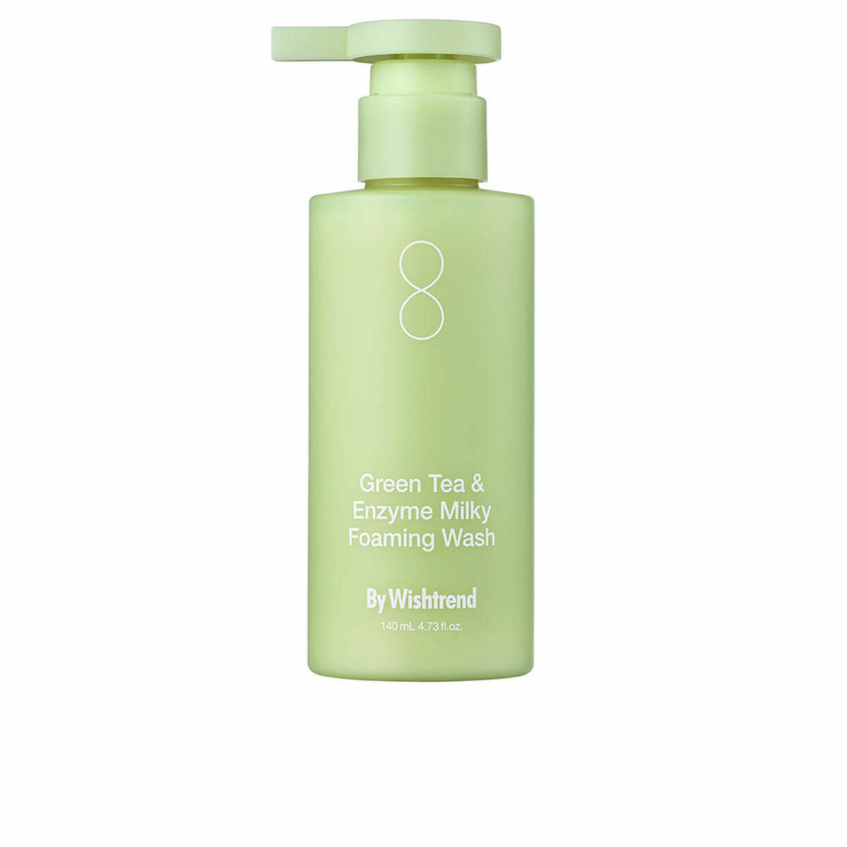 Reinigingsschuim By Wishtrend GREEN TEA & ENZYME MILKY 140 ml