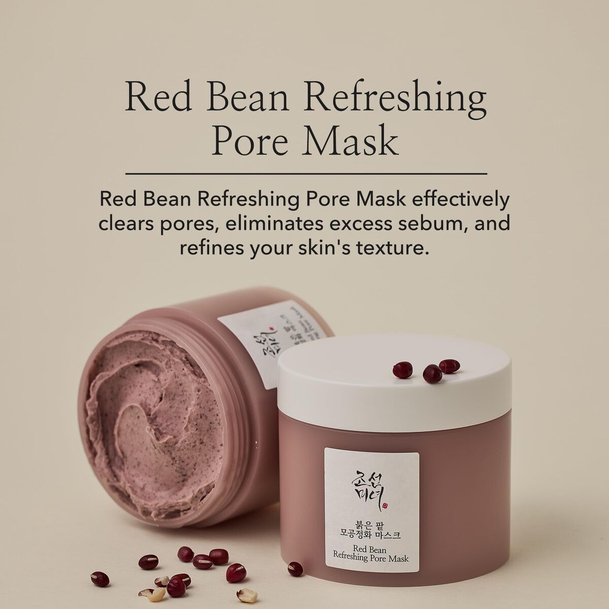 Exfoliërende Masker Beauty of Joseon RED BEAN 140 ml - Schoonheid, Huidverzorging - Beauty of Joseon
