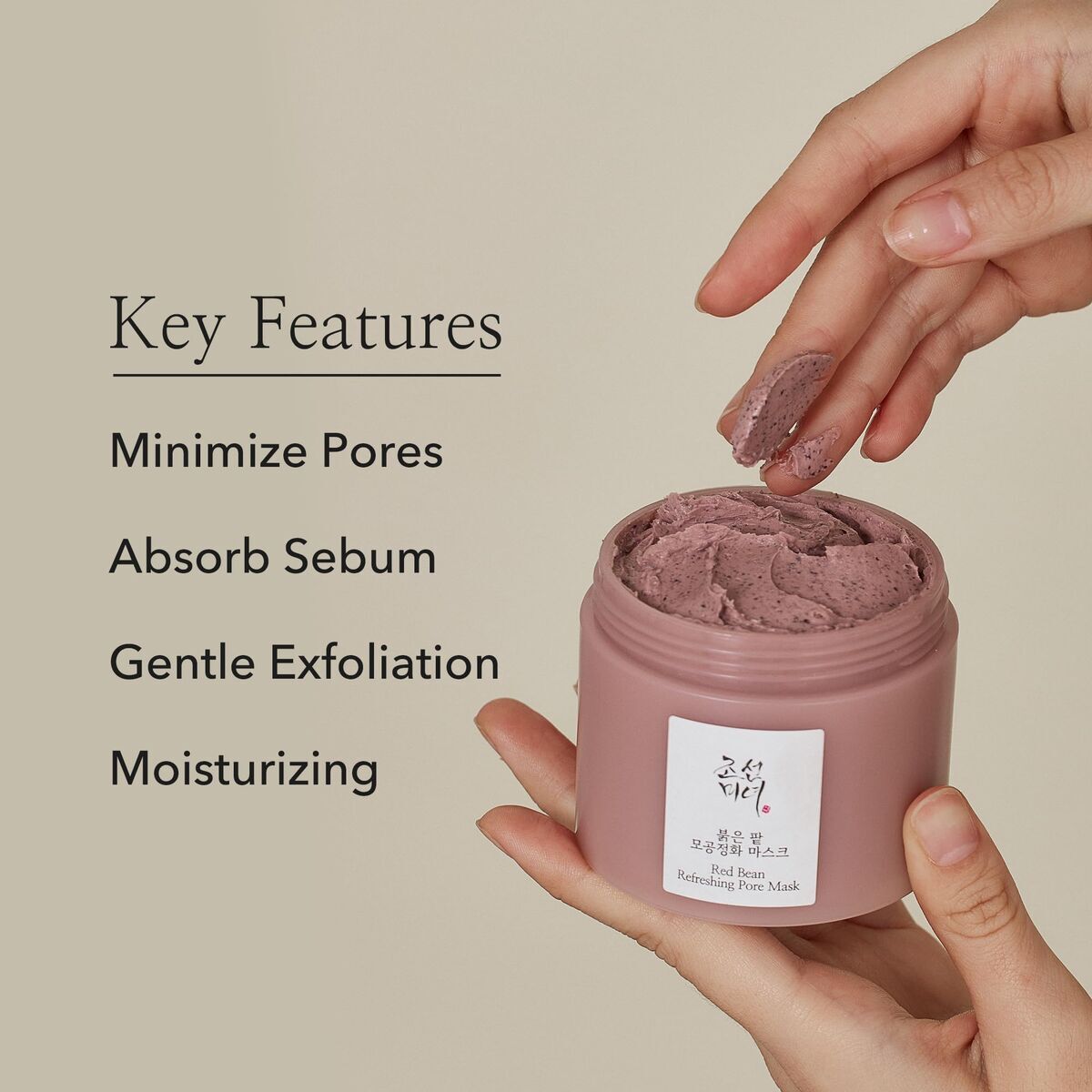 Exfoliërende Masker Beauty of Joseon RED BEAN 140 ml - Schoonheid, Huidverzorging - Beauty of Joseon