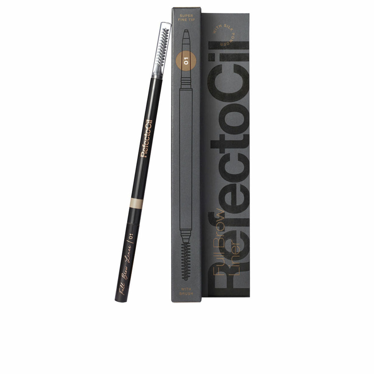 Wenkbrauwpotlood RefectoCil Full Brow Liner nº1 Nº 1 Light Brown - Schoonheid, Make - up - RefectoCil