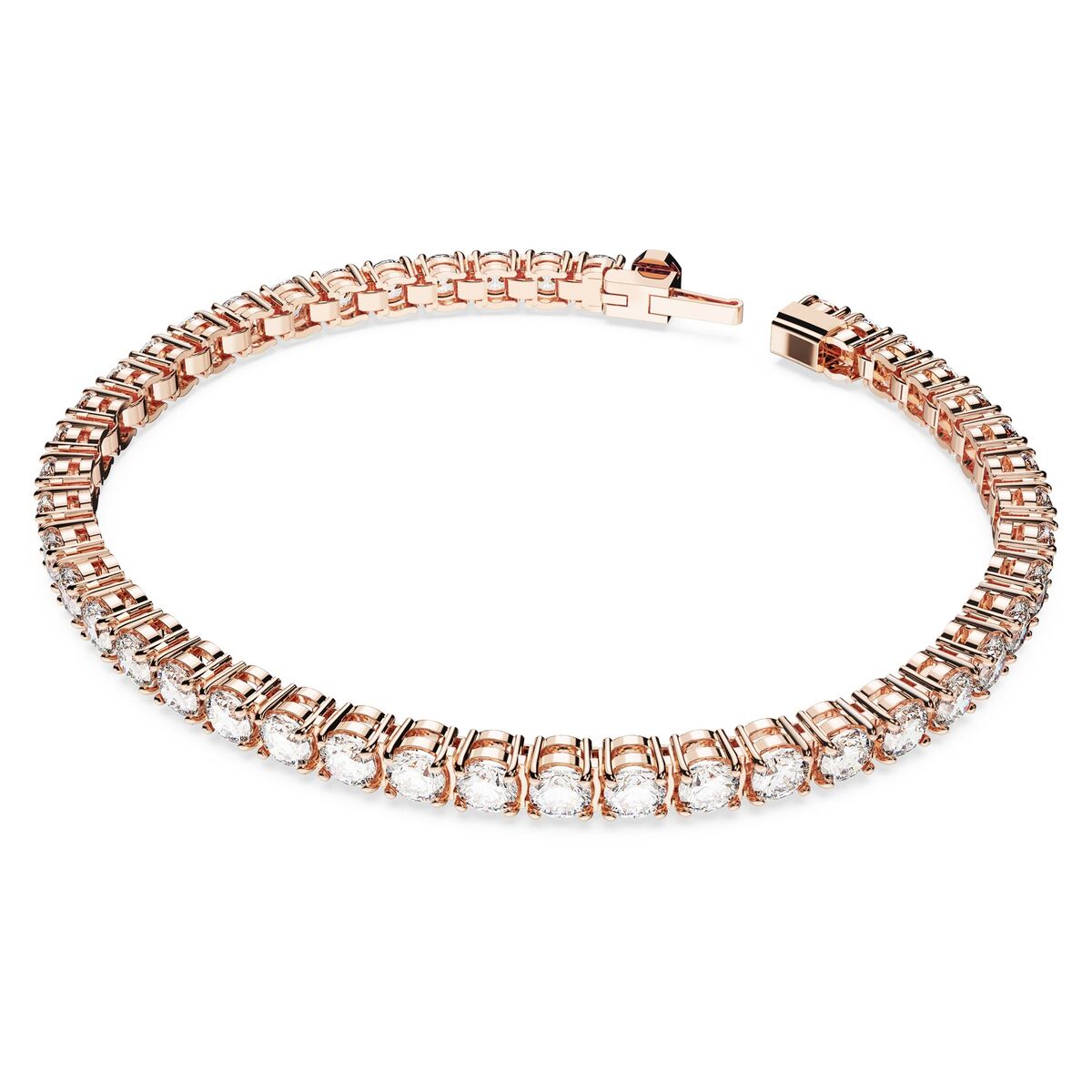 Swarovski Matrix 5657661 Dames Tennisarmband Roségoud Kristal - Sieraden, Vrouwen - Swarovski