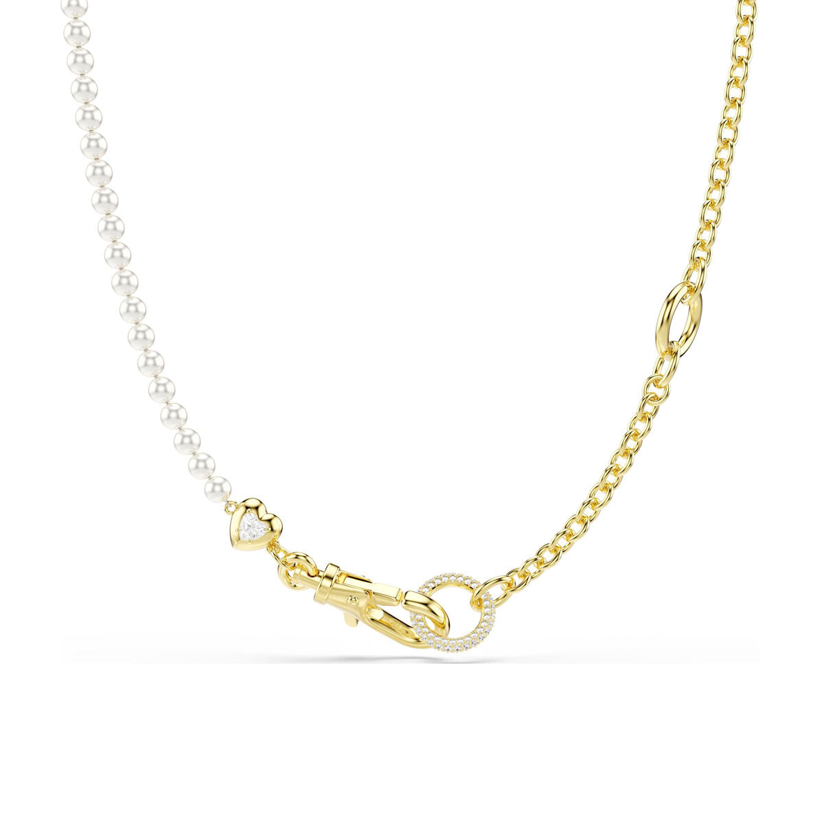 Ketting Dames Swarovski 5742961 Wit Gouden