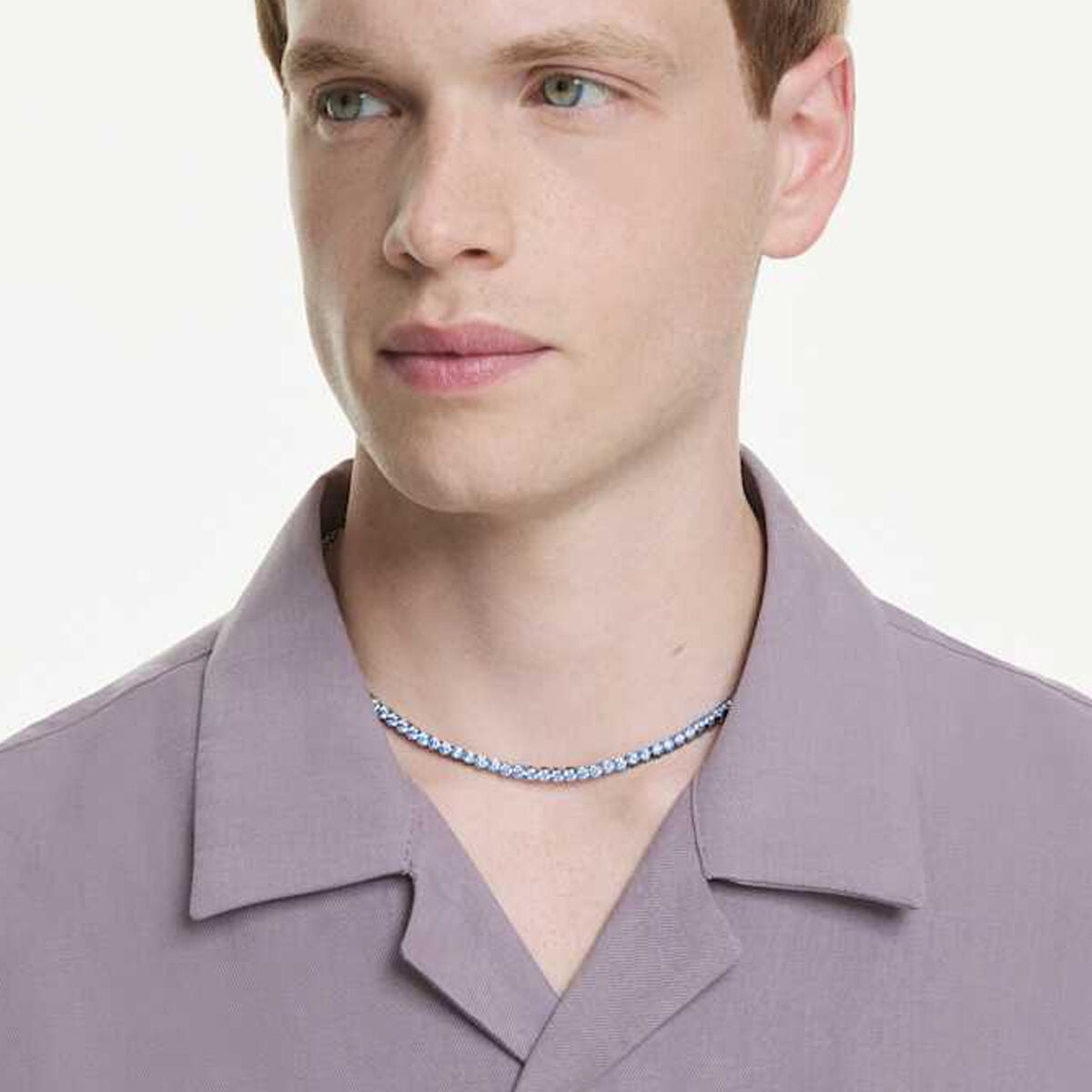Swarovski Matrix 5743451 Dames Tennisketting Blauw Zirconia - Sieraden, Vrouwen - Swarovski