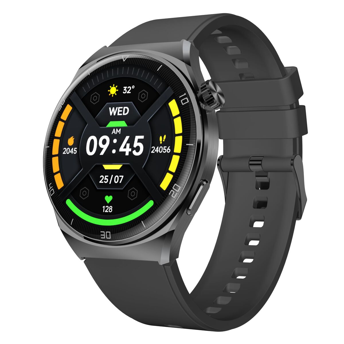 Smartwatch beafon WATCH 401 43 mm 1,43" Zwart Zilverkleurig - Elektronica - beafon