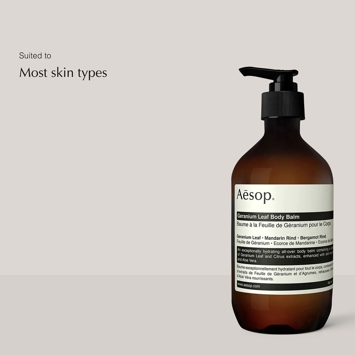 Body Lotion Aesop GERANIUM LEAF 500 ml - Schoonheid, Huidverzorging - Aesop