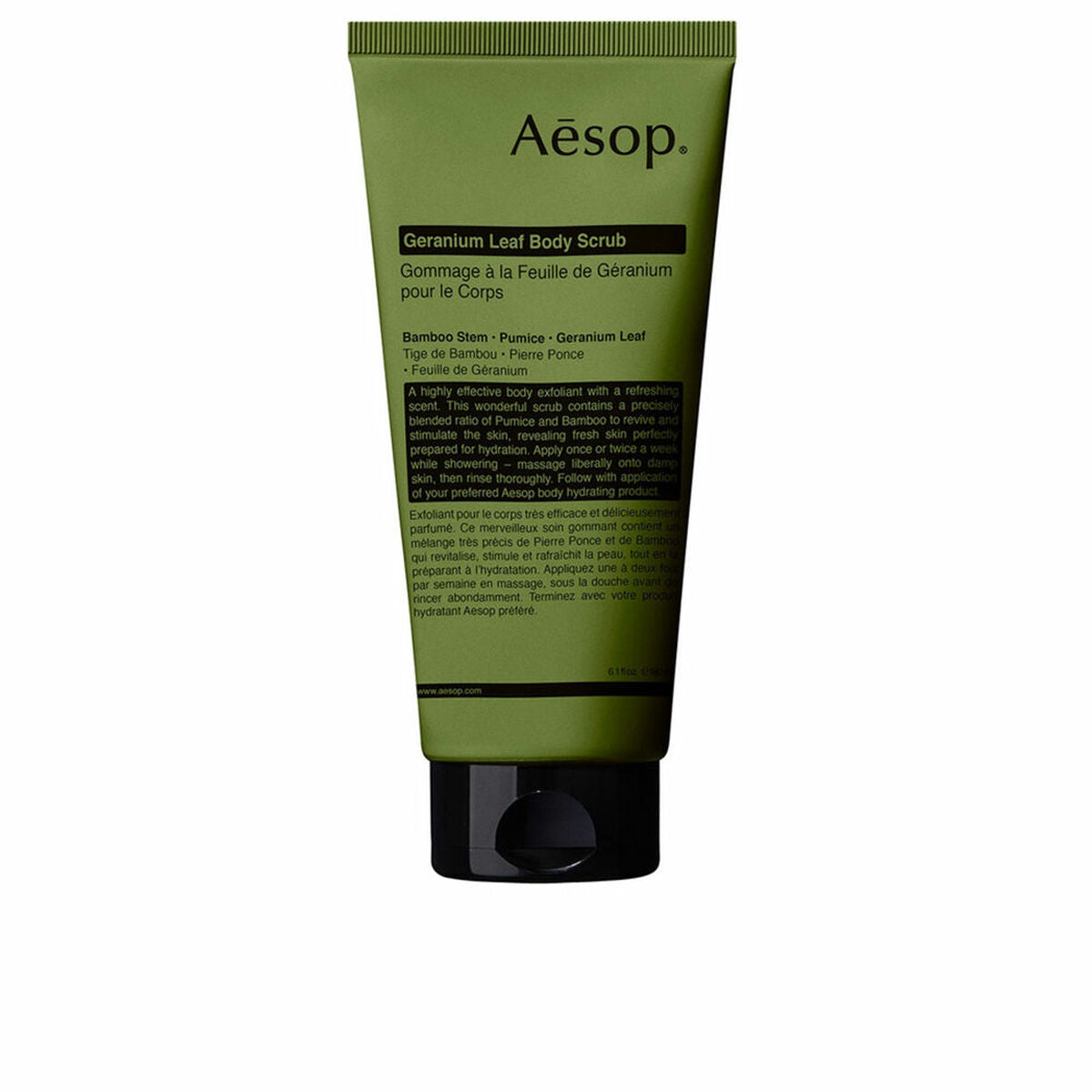 Lichaam Exfoliator Aesop GERANIUM LEAF 180 ml - Schoonheid, Huidverzorging - Aesop
