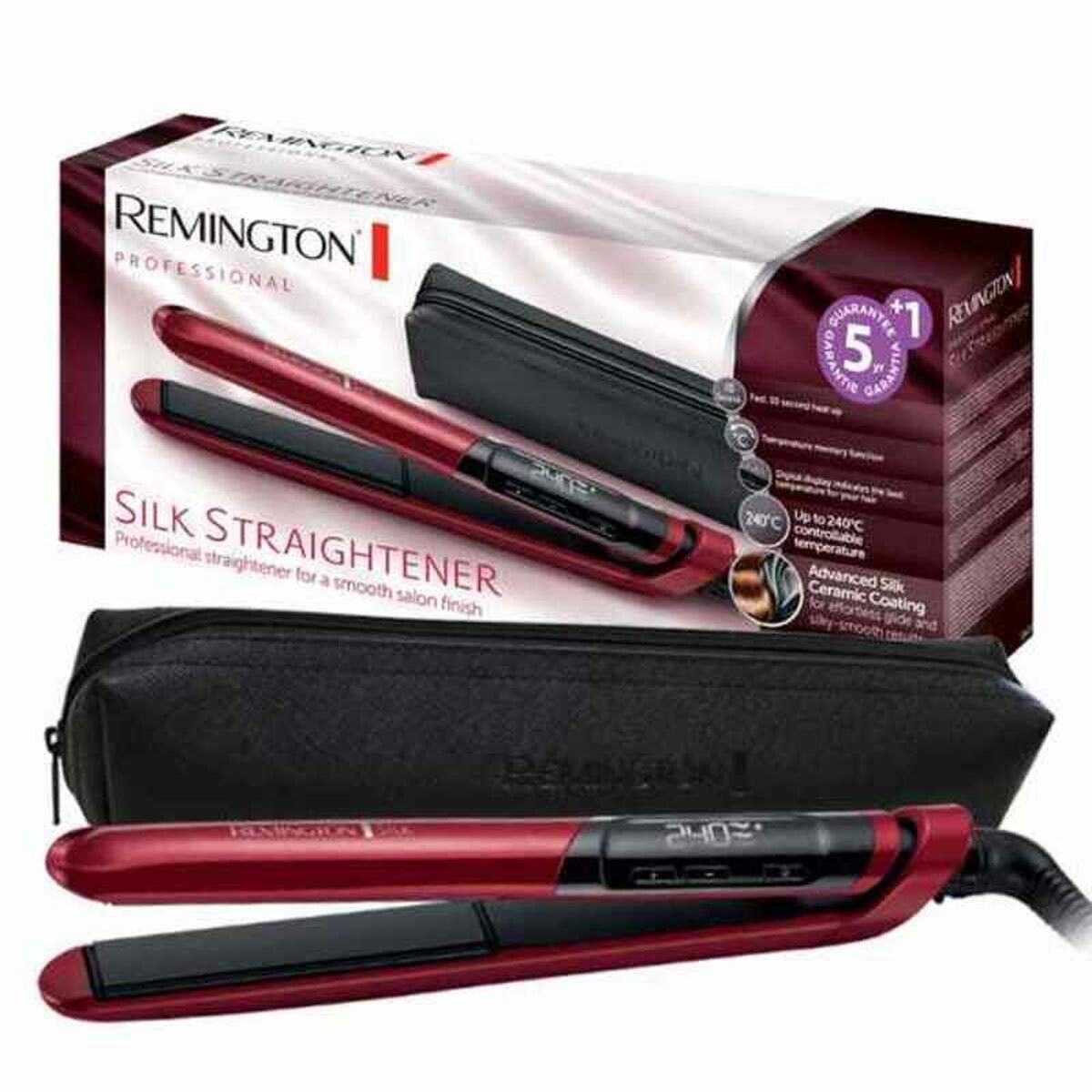 Stijltang Remington S9600 Zwart Rood - Schoonheid, Haarverzorging - Remington