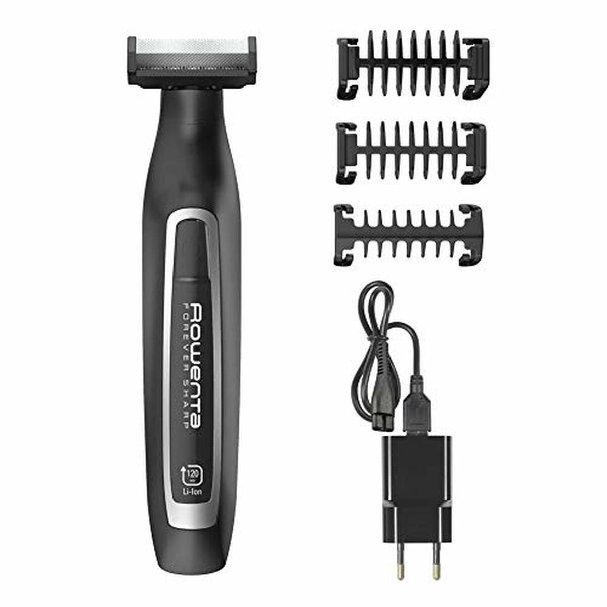 Baard en haar trimmer Rowenta TN6000F4 Roestvrij staal - Schoonheid, Haarverzorging - Rowenta