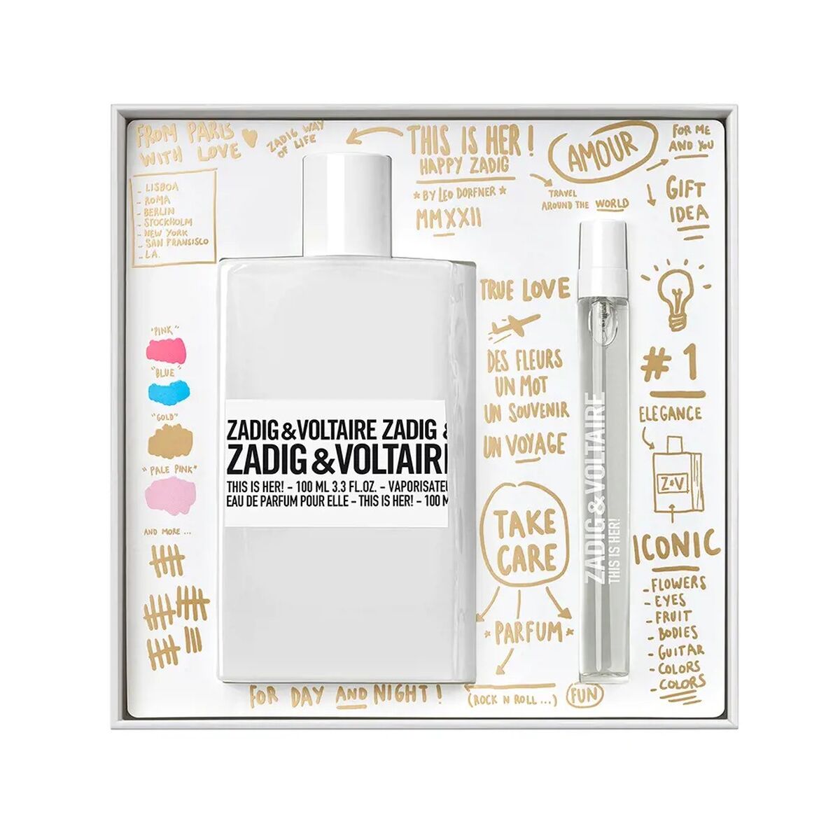 Parfumset voor Dames Zadig & Voltaire This Is Her! 2 Onderdelen - Schoonheid, Parfums en geuren - Zadig & Voltaire