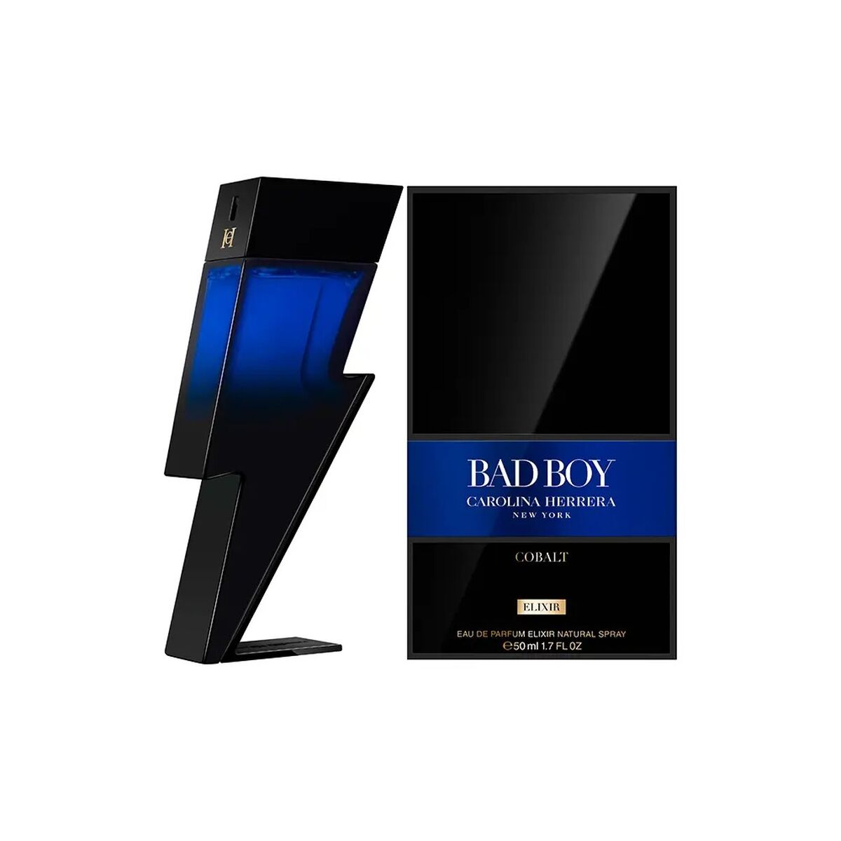Herenparfum Carolina Herrera Bad Boy Cobalt Elixir EDP 50 ml - Schoonheid, Parfums en geuren - Carolina Herrera