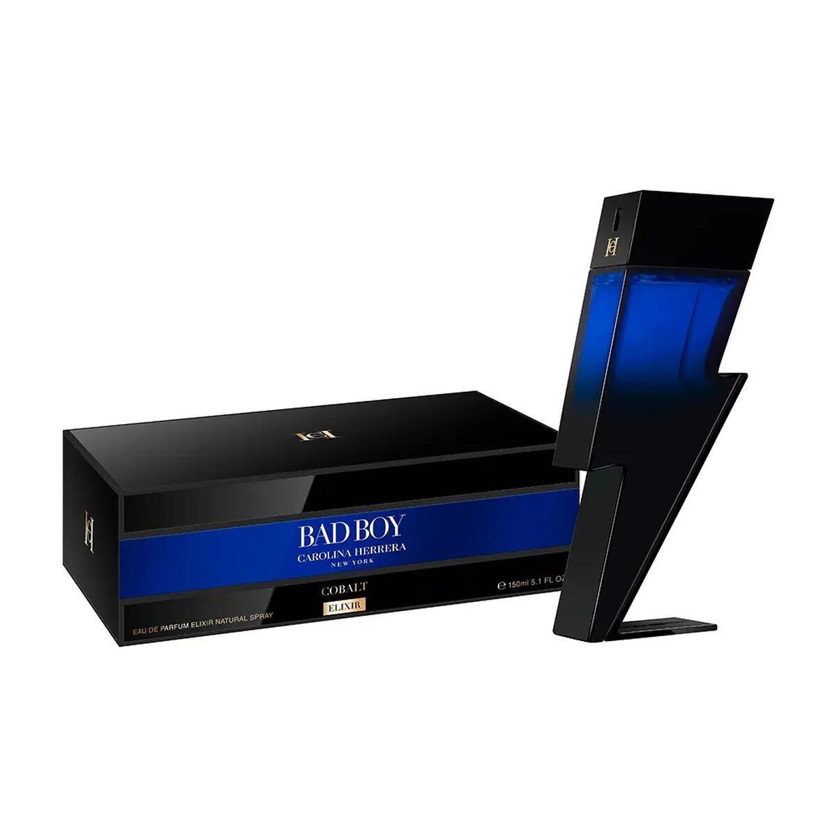 Herenparfum Carolina Herrera Bad Boy Cobalt Elixir EDP 150 ml - Schoonheid, Parfums en geuren - Carolina Herrera