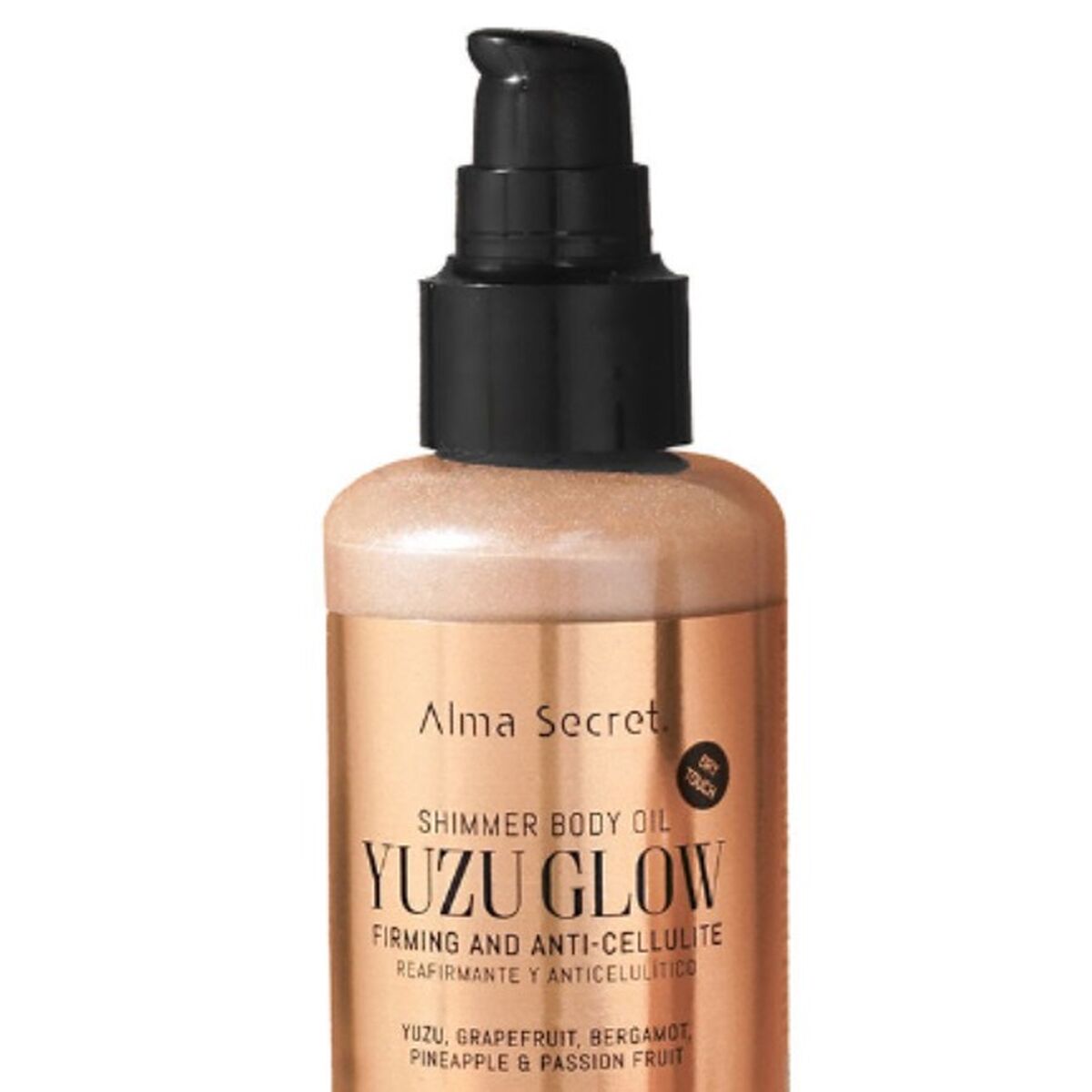 Anti - Cellulitis Lichaamsolie Alma Secret Yuzu Glow 100 ml Highlighter - Schoonheid, Huidverzorging - Alma Secret