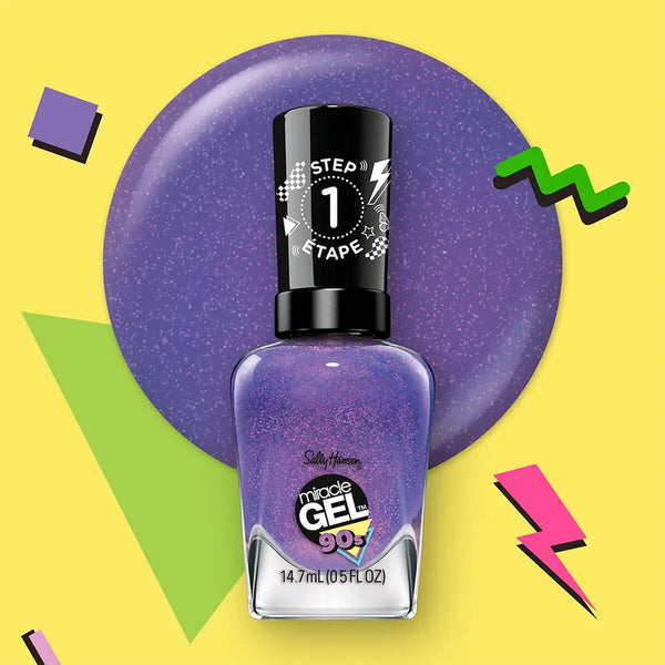 Nail polish Sally Hansen MIRACLE GEL 90s Nº 888 Frosted Tip 14,7 ml