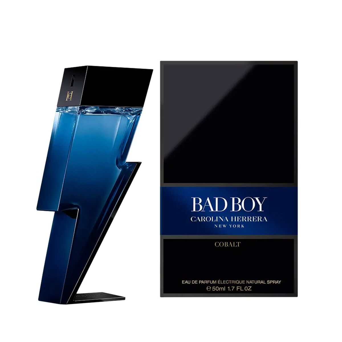 Herenparfum Carolina Herrera Bad Boy Cobalt EDP 50 ml - Schoonheid, Parfums en geuren - Carolina Herrera