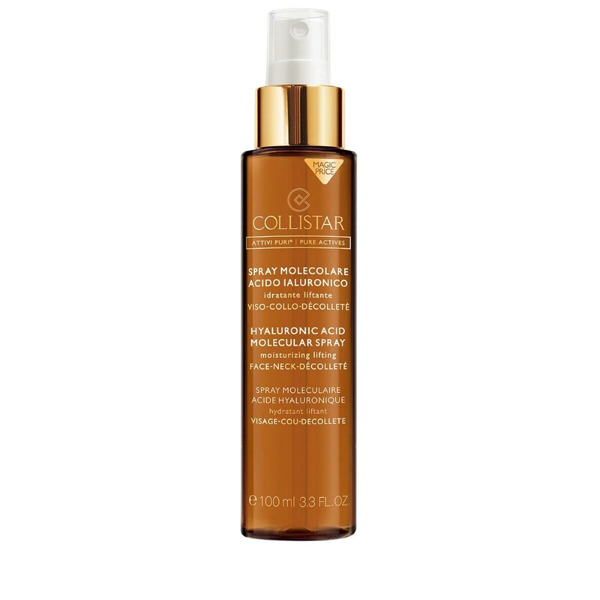 Vochtinbrengende Spray Collistar 185982 100 ml Hyaluronzuur Anti - Aging - Schoonheid, Huidverzorging - Collistar