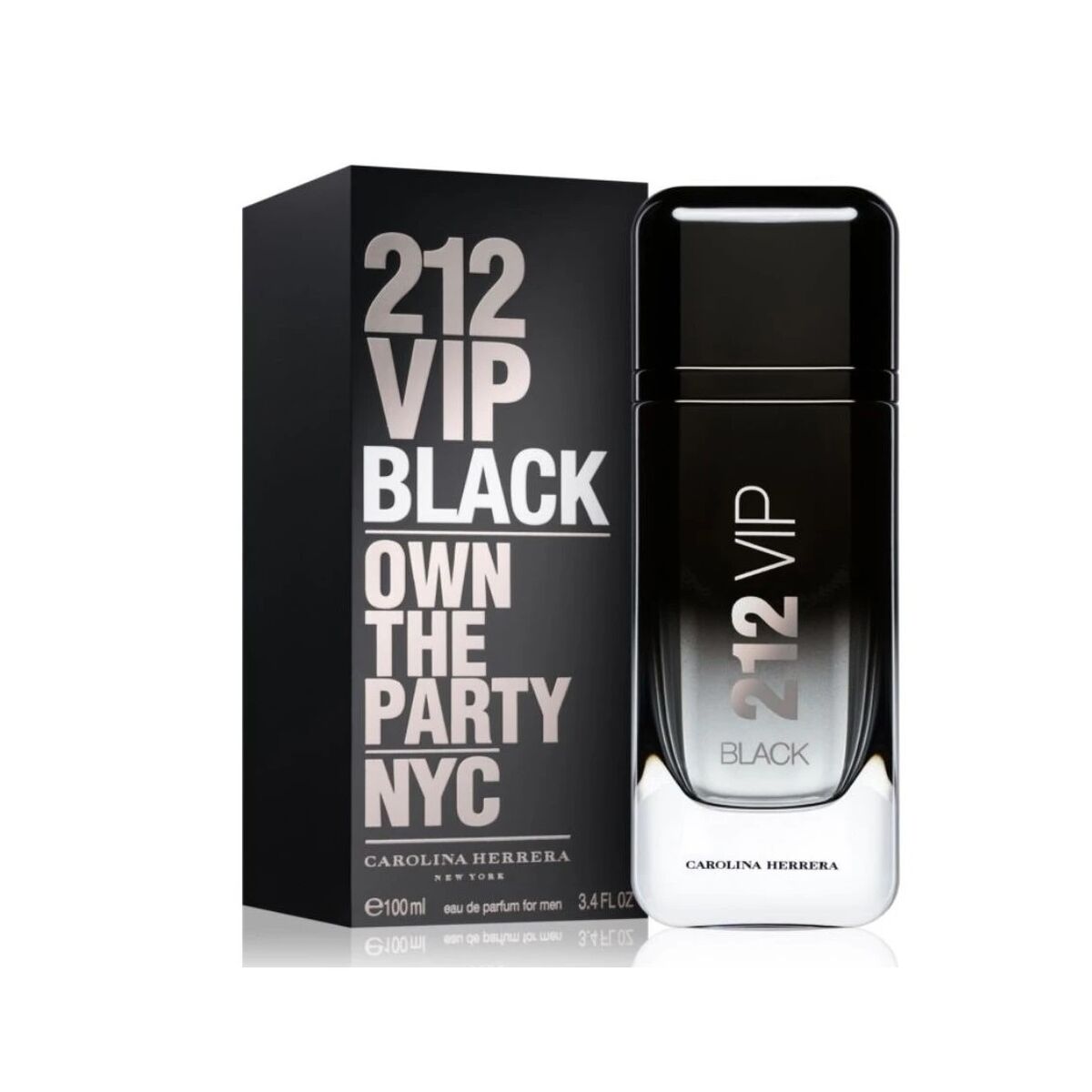 Herenparfum Carolina Herrera 212 VIP MEN EDP 100 ml 212 Vip Black - Schoonheid, Parfums en geuren - Carolina Herrera