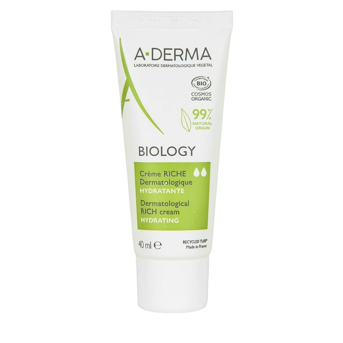 Hydraterende Gezichtscrème A - Derma Biology (40 ml) - Schoonheid, Huidverzorging - A - Derma