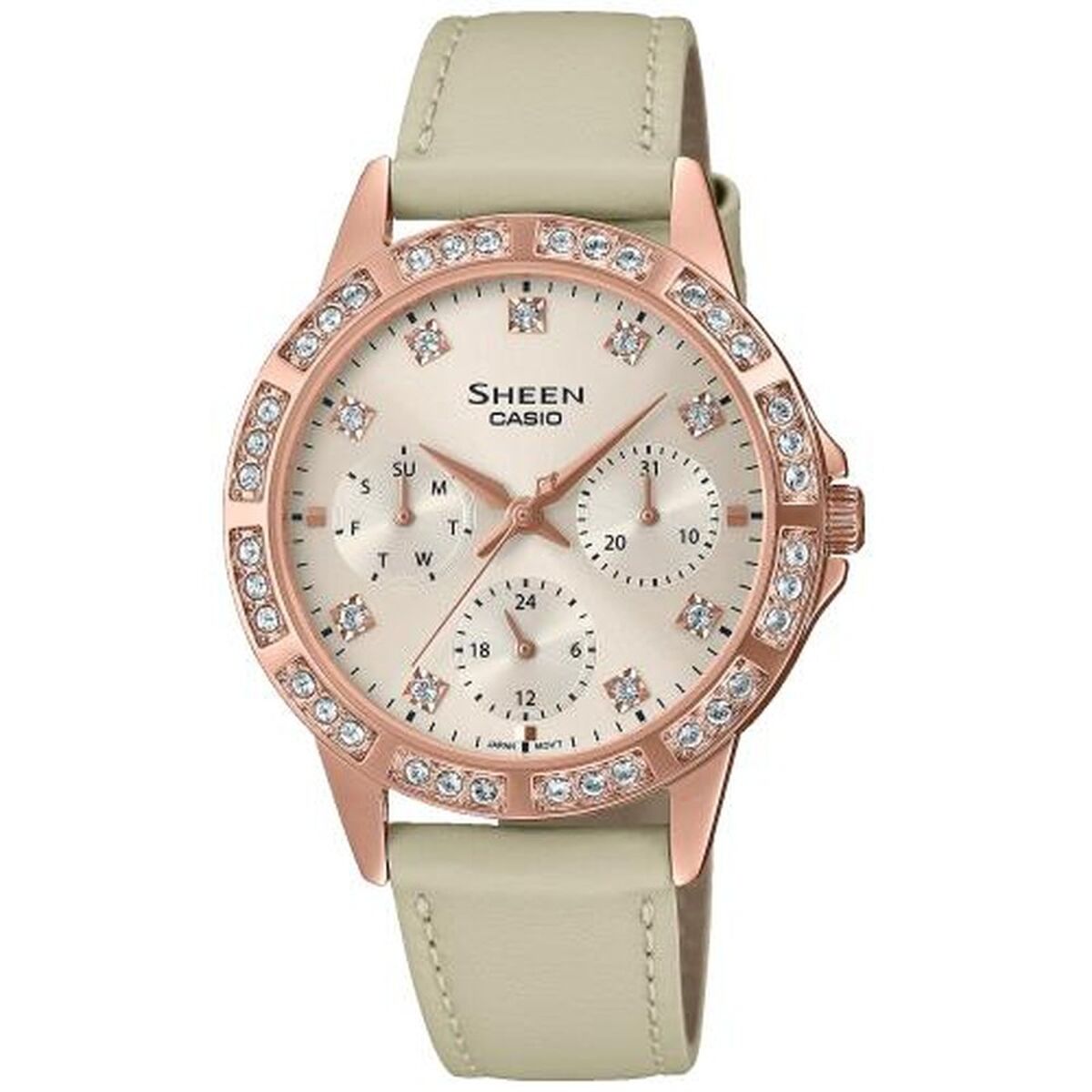 Horloge Dames Casio SHEEN (Ø 35 mm) - Klokken, Vrouwen - Casio