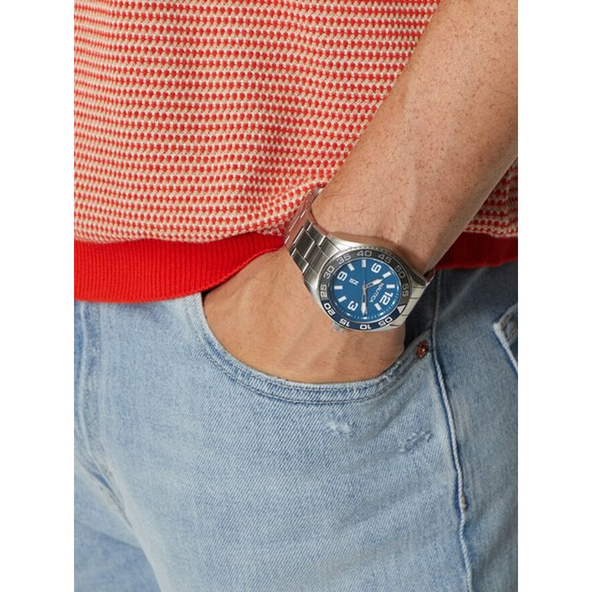 Horloge Heren Nautica NAPFWS307 (Ø 44 mm) - Klokken, Heren - Nautica
