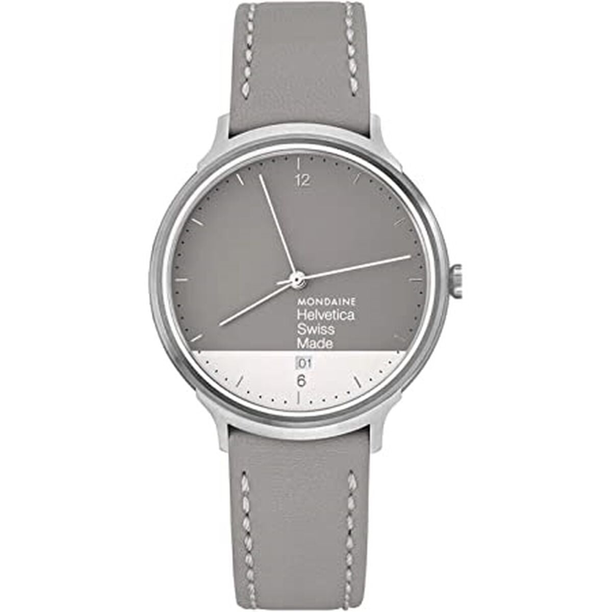 Horloge Dames Mondaine HELVETICA No. 1 LIGHT (Ø 38 mm) - Klokken, Vrouwen - Mondaine