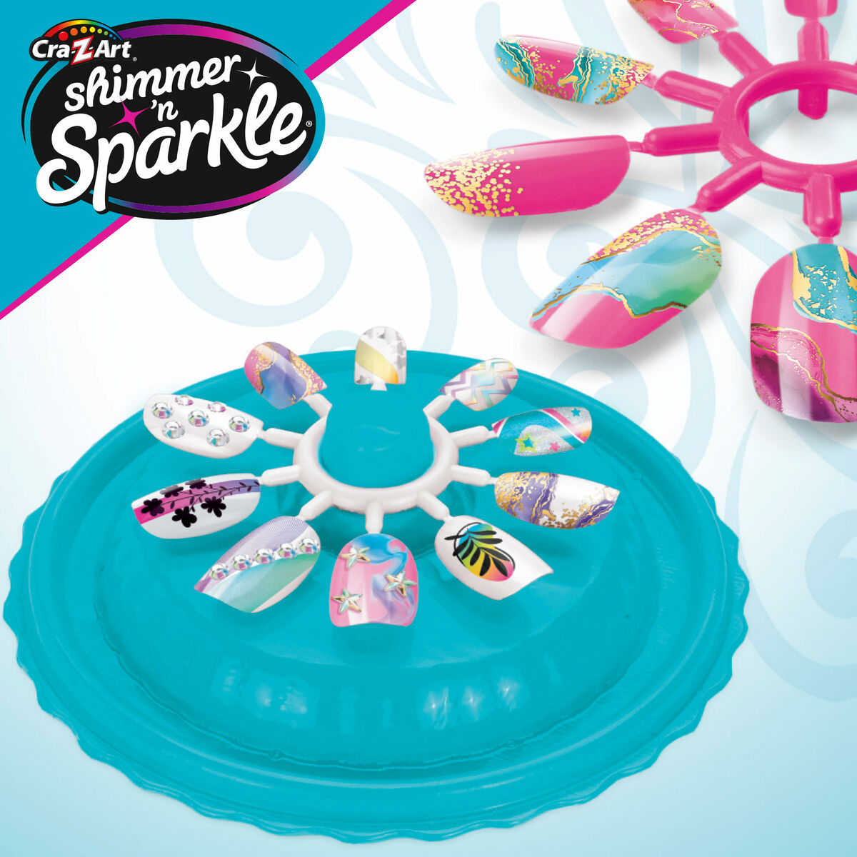 Nagelontwerp Set Cra-Z-Art (4 Stuks)