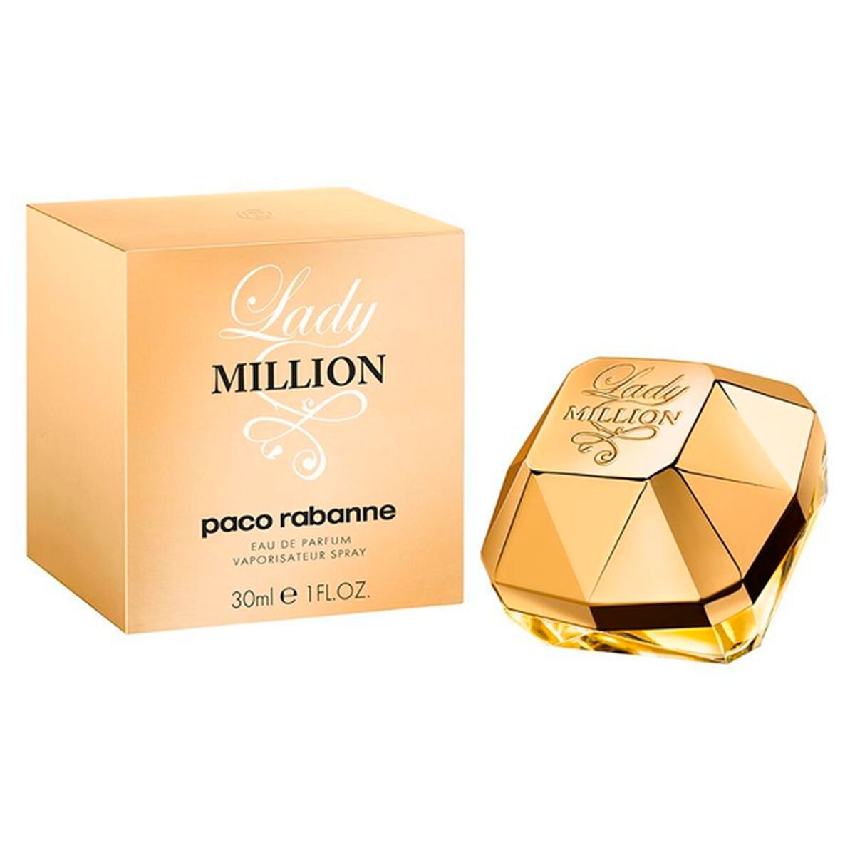 Paco Rabanne Lady Million Damesparfum EDP - Glamoureus Bloemig Luxe Parfum - Schoonheid, Parfums en geuren - Paco Rabanne