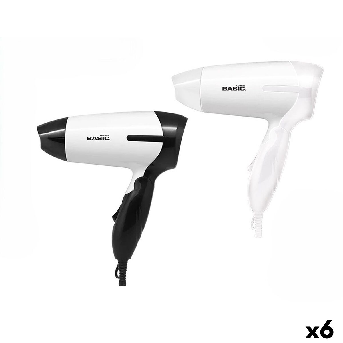 Opvouwbare Haardroger Basic Home 1000 W - Schoonheid, Haarverzorging - Basic Home