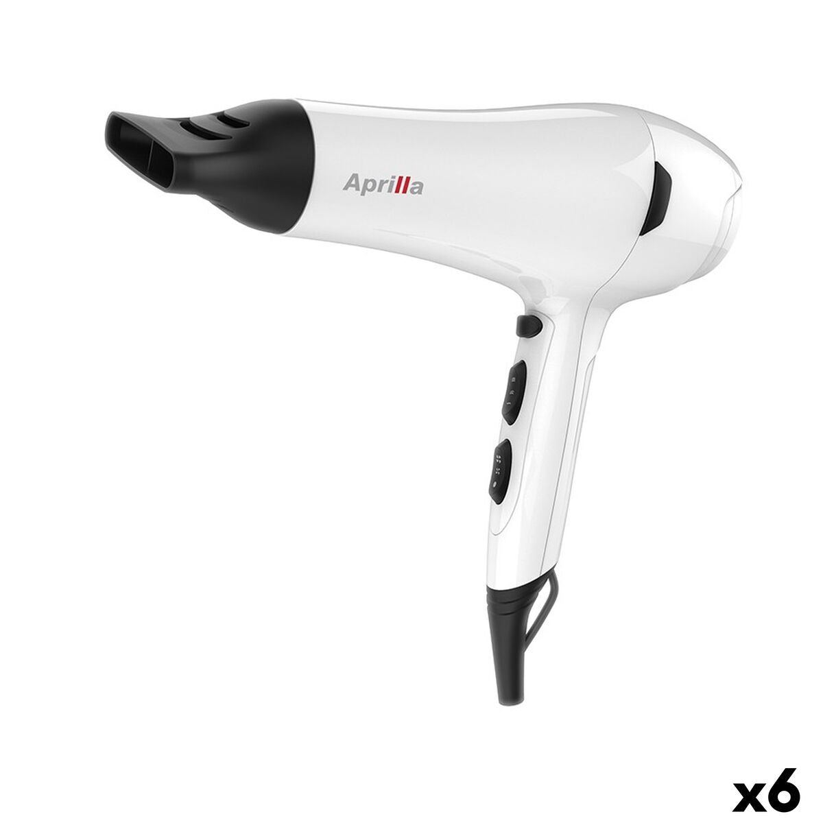 Föhn Aprilla Wit 2000 W (6 Stuks) - Schoonheid, Haarverzorging - Aprilla