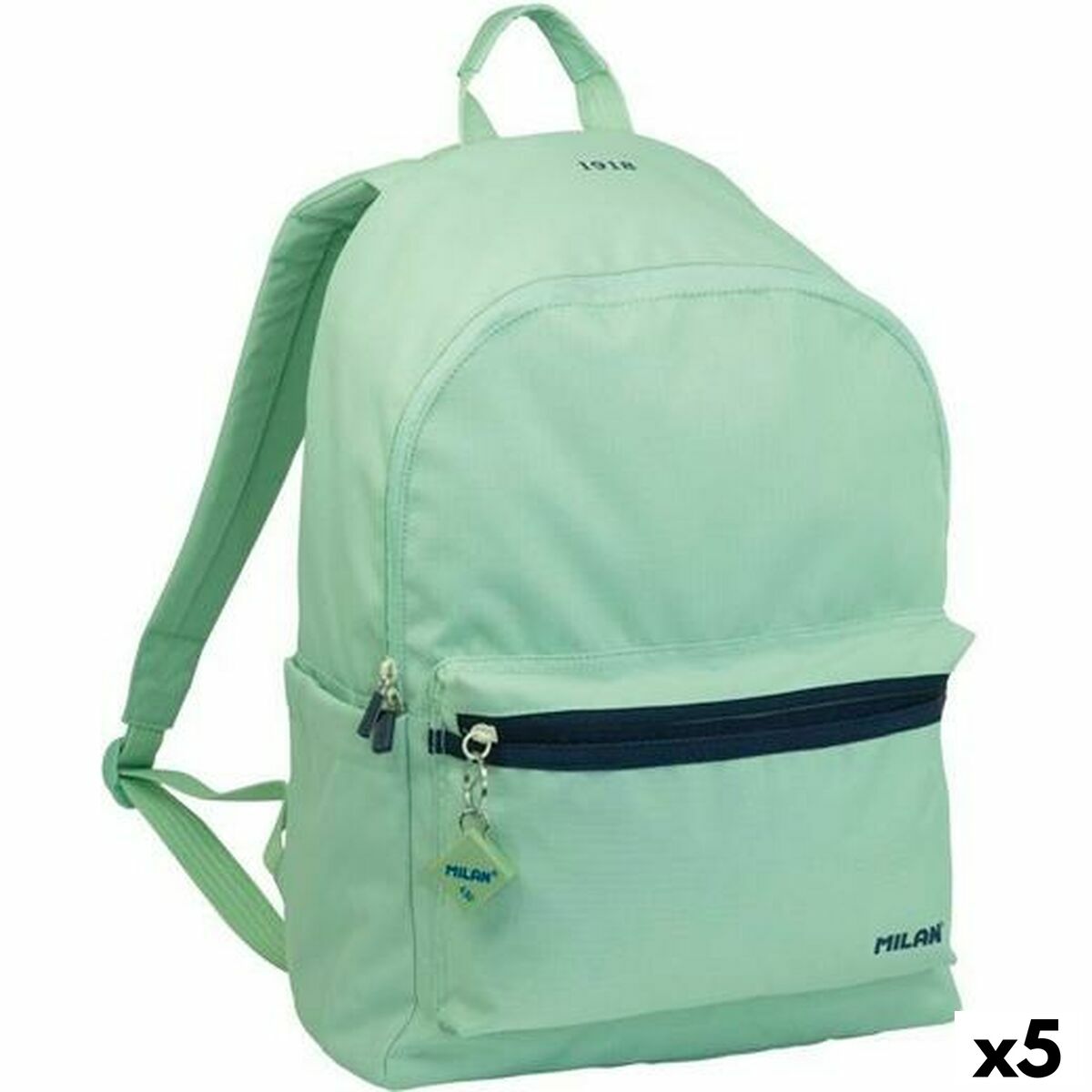 Casual Rugtas Milan Groen 22 L 41 x 30 x 18 cm (5 Stuks) - Bagage, Rugzakken - Milan