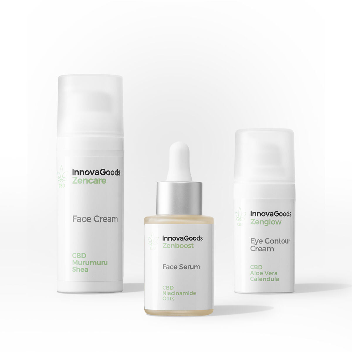 Gezichtshydratatiepakket CBD InnovaGoods - Schoonheid, Huidverzorging - InnovaGoods