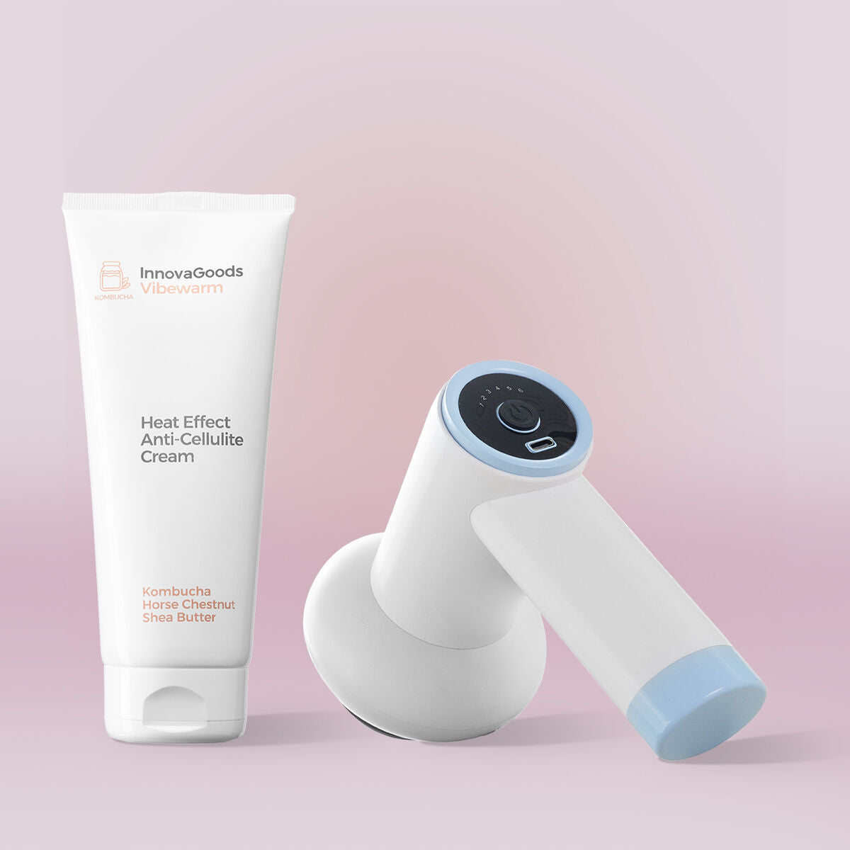 Verstevigende Anti - Cellulitis Behandelingspakket Kombucha InnovaGoods - Schoonheid, Huidverzorging - InnovaGoods